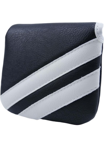 Pu Golf Club Headcover Açık Hava Sporları Dayanıklı Golf Mallet Putter Head Cover Siyah (Yurt Dışından) indirimleri