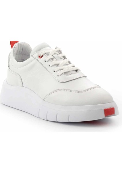 Beyaz Napa Leather Erkek Sneaker E01585712143 modelleri