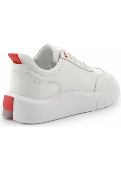 Beyaz Napa Leather Erkek Sneaker E01585712143 fırsatları