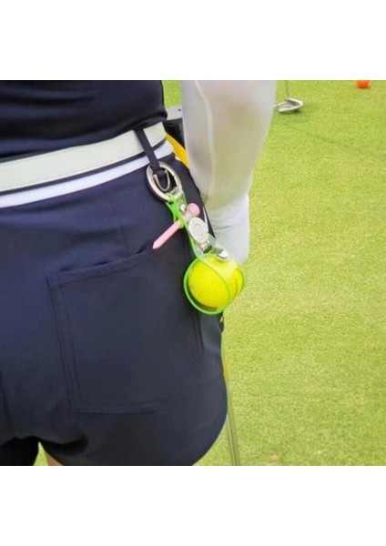 Golf Ball Tutucu Kemeri Yeşil Uygulayan Golf Tutkunları Için Dayanıklı Kese (Yurt Dışından) fiyatları
