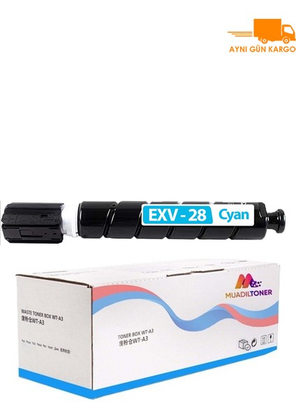 CEXV28 Muadil Toner Mavi/ IRC-5045I / IRC-5051 / IRC-5250 / IRC-5255