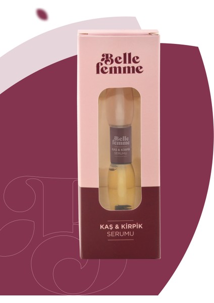 Kaş Kirpik Serum & Bakım Yağı Provitamin B5, B3, Vitamin A fırsatları