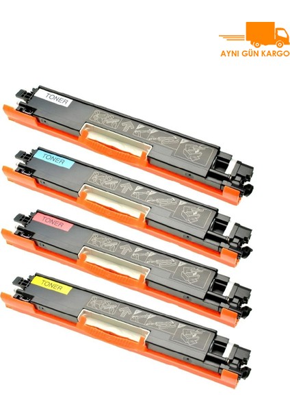 Colorful Toner Canon CRG-729 Muadil Toner Set / I-Sensys LBP-7010C / LBP-7018 Muadil Toner fiyatları