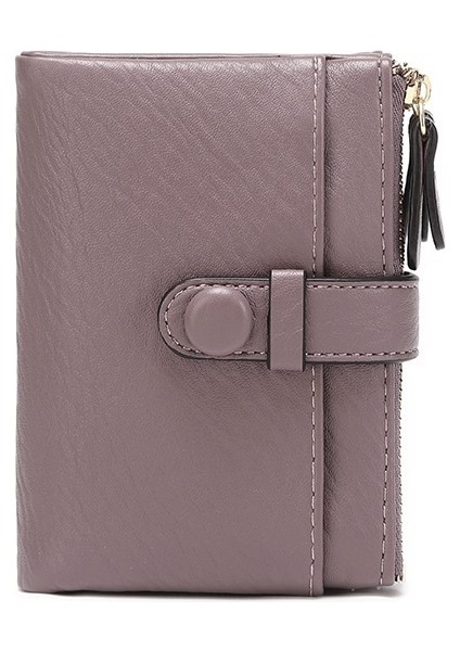 Kompakt Cüzdan Bayan Kartlık Madeni Para Cüzdanı (Yurt Dışından)