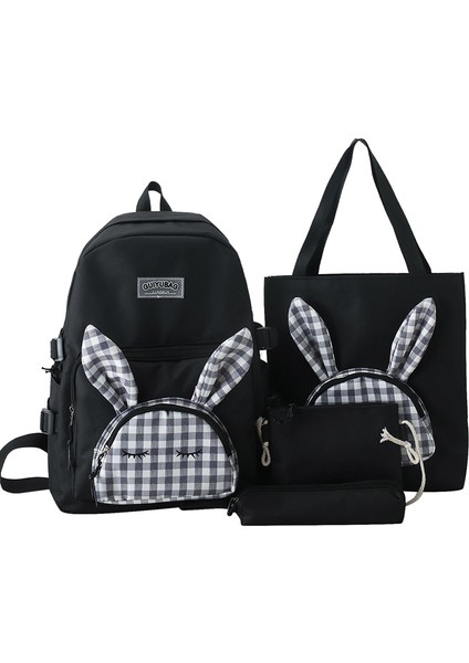 Öğrenci Sırt Çantası Dört Parçalı Set (Yurt Dışından)