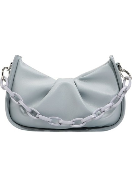 Pileli Bulut Koltuk Altı Çantası (Yurt Dışından)