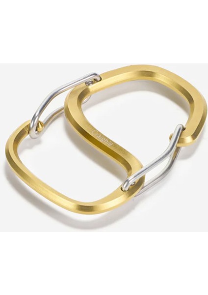 Coachwhip Karabina- Paslanmaz Çelik Vapor Brass Gold