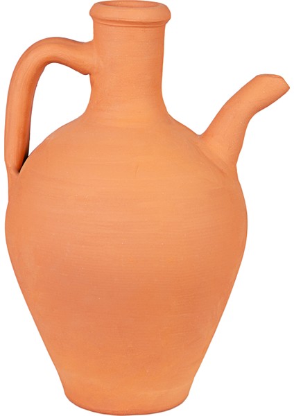 Pottery Natural Ibrikli Testi