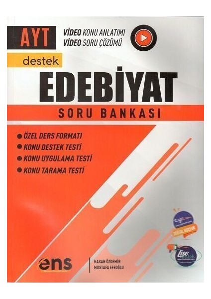 ENS Yayıncılık Ayt Türk Dili ve Edebiyatı Destek Soru Bankası