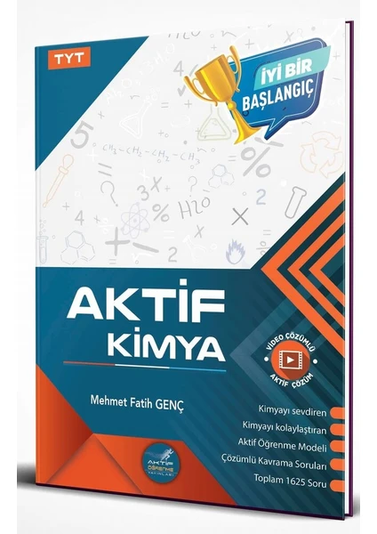 Aktif Öğrenme Yayınları TYT Kimya 0'dan Başlayanlara