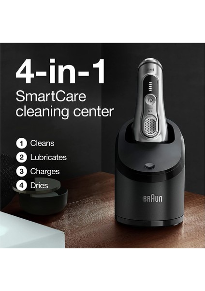 Series 9 9370CC Şarj Edilebilir Islak ve Kuru Elektrikli Tıraş Makinesi