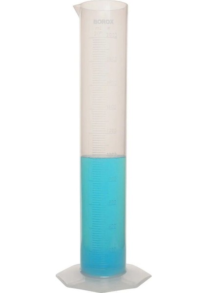Plastik Mezür 2000 mL - Uzun Form - Taksimat:20.0 mL - Kalın Duvar Tasarımlı