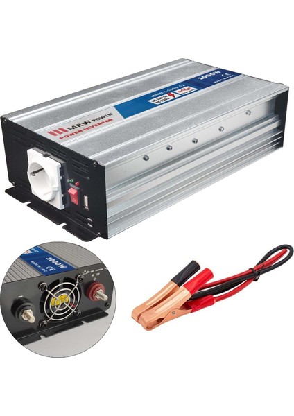 Inverter Modifiye 12V 1000W Mervesan MRW-I-1000-12