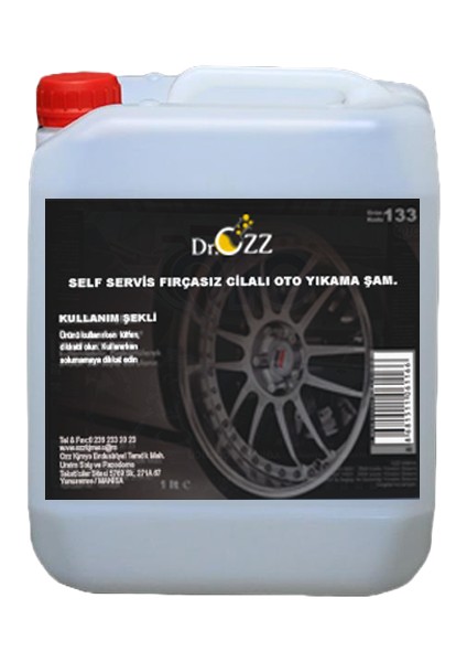 Dr. Ozz 3393 Self Servis Oto Yıkama Şampuanı  5 Kg