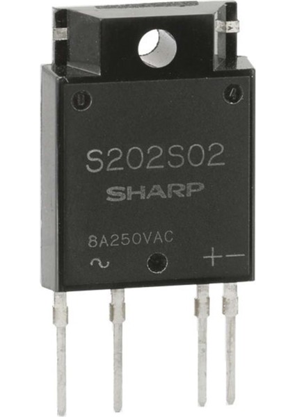 S202S02 (240VAC/8A,3..32VDC,1-FAZ,PCB,DC-AC Ssr)