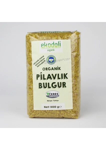 Ekodoli Organik Pilavlık Bulgur 1 kg