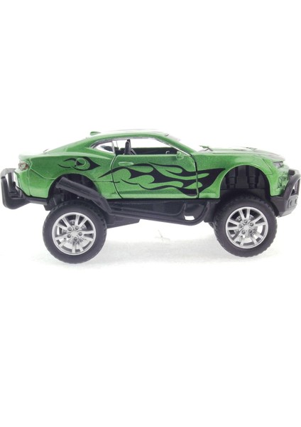 Die Cast Çek Bırak Yeşil Arazi Aracı modelleri