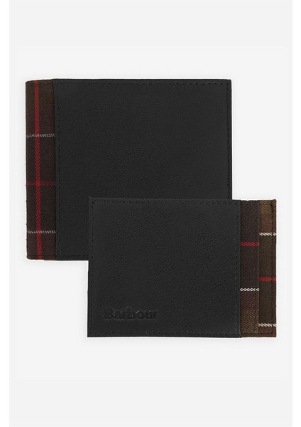 Barbour Cüzdan & Kartlık Hediye Set BK51 Black/Classic Tartan fiyatları