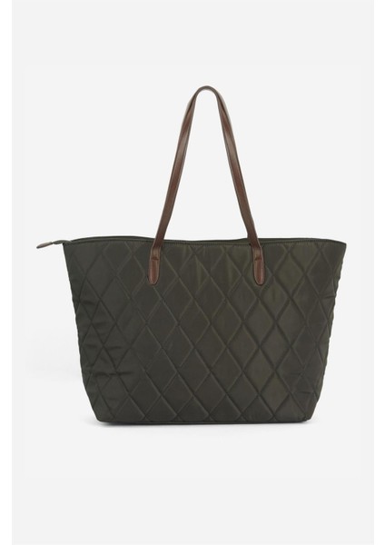 Quilted Tote Çanta OL71 Olive