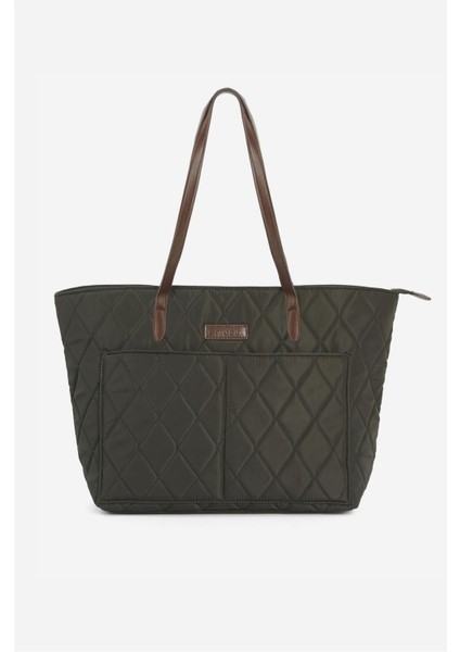 Quilted Tote Çanta OL71 Olive