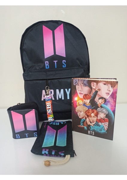 Alanç Gift Bts Army Sırt ve Okul Çantası