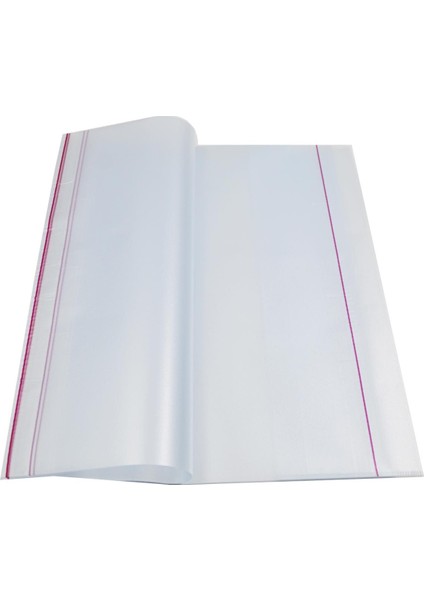 Hazır Yapışkanlı Kitap Kabı 10'lu Şeffaf 60170-10
