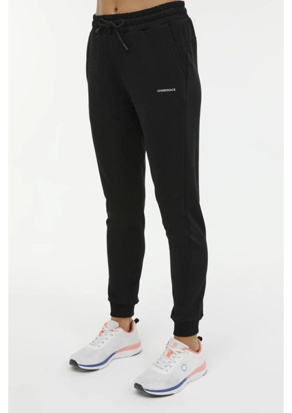 Jogger Kadın Siyah Eşofman Altı