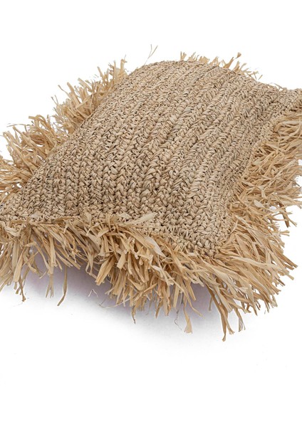 Meander El Yapımı Dekoratif Rafya Kırlent 30x50cm 8930 fiyatları