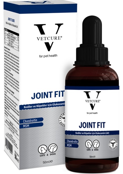 Joint Fit Kedi ve Köpek Ekle M Kas ve Ekle M Sıvısı Sorunları Destekleyici 75 Tablet