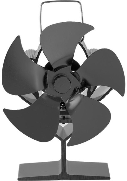 5/6/7 Ahşap Güçlü Şömine Fan Günlüğü Brülör Tasarruf 110X145MM 5 Blade (Yurt Dışından)