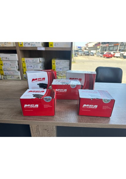 On Fren Balatası-Kablolu- (Vw Caddy 04-15 Golf 04-14 PAS/MGA-MGA-55207/3C0698151C