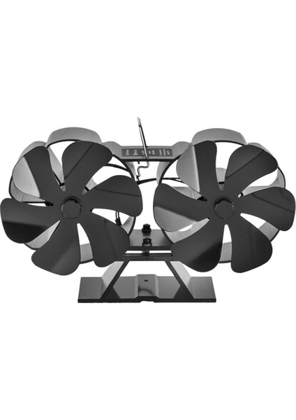 Şömine Fan Günlüğü Burner Fire Yeri Yakıt Tasarrufu Çevre Dostu BLACK02 (Yurt Dışından)