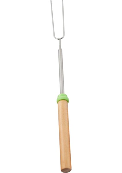 Metal Barbekü Çatallar Dışarıda Izgara Kamp Piknik Yeşil (Yurt Dışından)