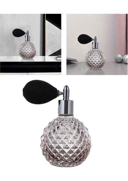 Parfüm Şişe Esansiyel Yağ Şişesi Cam Pompa Şişesi 100ML Doldurulabilir Parfüm Şişesi, Seçenek 2pink 100ML (Yurt Dışından) indirimleri