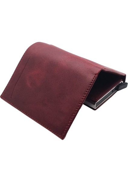 Collection Hakiki Deri Mekanizmalı Renk Seçenekli Kadın ve Erkek Kartlık Cüzdan fırsatları