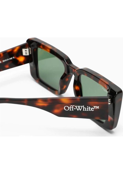 OERI064 6055 53-21 Kadın Güneş Gözlüğü – Kahverengi Dikdörtgen Çerçeve & Yeşil Mat Cam modelleri