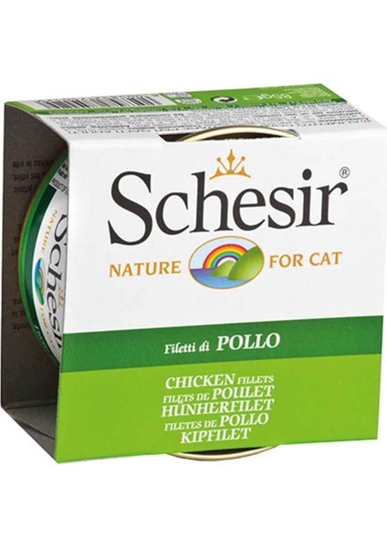 Tavuk Fileto Jöleli Yetişkin Kedi Konservesi 85 gr x 6 Adet