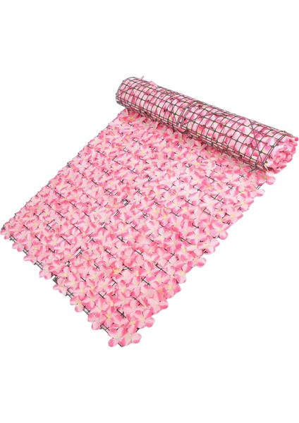 Çok Fonksiyonlu Petal Gizlilik Çit Dekorasyon Arka Pembesi Için Ipek Balkon Pembesi (Yurt Dışından)