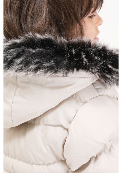 Erkek Çocuk Şişme Mont Logolu Bej 15522 indirimleri