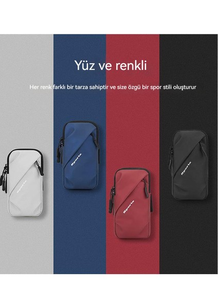 Spor Koşu Cep Telefonu Kol Çantası Kadın Spor Bilek Çantası (Yurt Dışından) fiyatları