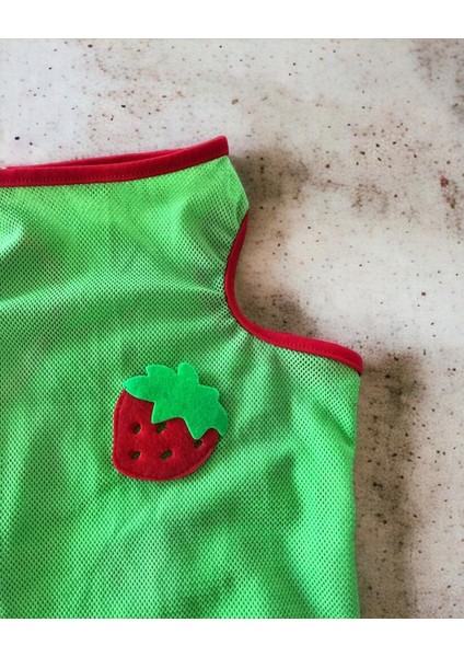 Pink Strawberry Atlet Köpek Kıyafeti Köpek Elbisesi modelleri