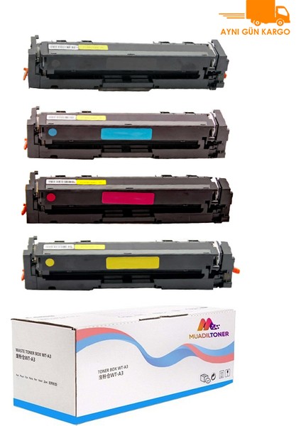 Colorful Toner Canon I-Sensys MF-742CDW CRG-055H Çipsiz Muadil Toner Seti Cmyk