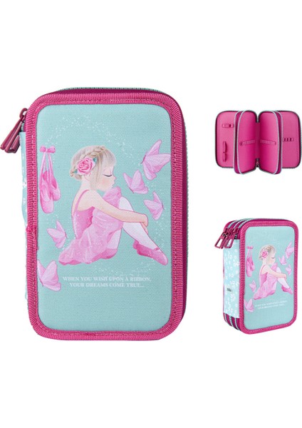 Ballerina 3 Katlı Kalem Çantası P-210130