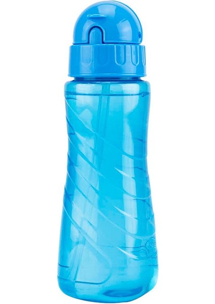 Matara 500 ml Mavi 1 Adet Plastik Su Matarası 500 cc Pipetli Suluk Okul Suluğu fiyatları