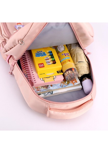 Okul Çantası Kız Sevimli Öğrenci Yük Azaltıcı Sırt Çantası Tatlı Rahat Büyük Kapasiteli Sırt Çantası (Yurt Dışından) fiyatları