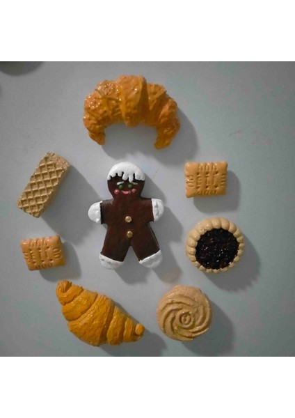 8li Magnet Set , Magnet , Dekoratif Aksesuar , Mutfak Süsü