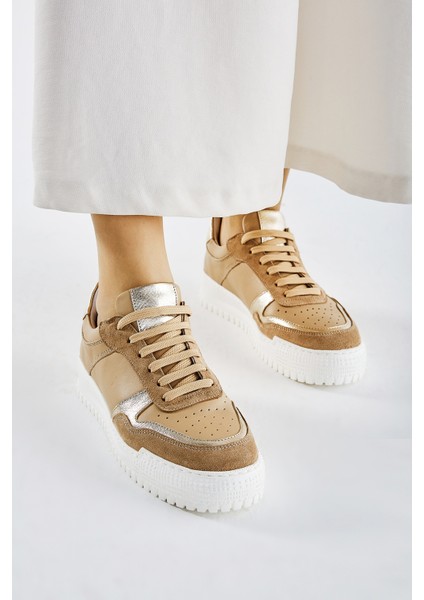 Celeste Kadın Nude Multi Hakiki Deri Sneakers & Spor Ayakkabı 957 39260 Bn Ayk Y23 modelleri