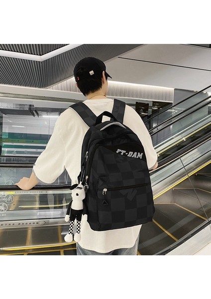 Schoolbag Kızlar Ortaokul Öğrencileri Lise Öğrencileri 2023 Yeni Ekose Ilkokul Öğrencileri Büyük Kapasiteli Sırt Çantası Gelgit (Yurt Dışından) modelleri