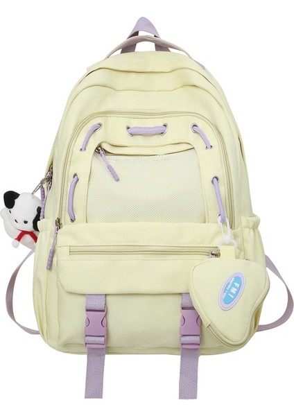 Okul Çantası Kadın Kolej Öğrencisi Lise Öğrencisi Kız Sırt Çantası Ortaokul Öğrencisi Seyahat Eğlence Sırt Çantası (Yurt Dışından)