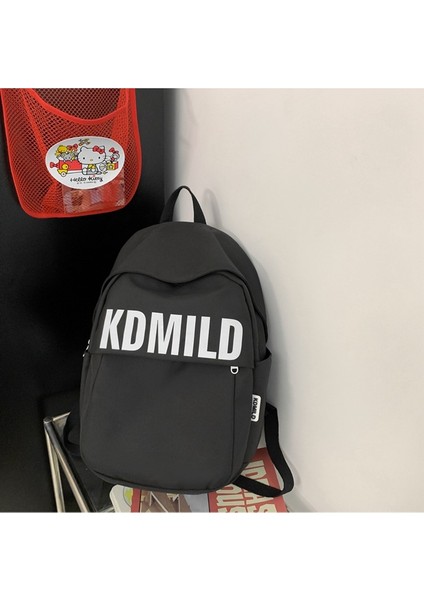 Okul Çantası Kız 2023 Yeni Ortaokul Öğrencileri Lise Öğrencileri Büyük Kapasiteli Hafif Sırt Çantası Basit Yük Azaltıcı Sırt Çantası (Yurt Dışından) fiyatları